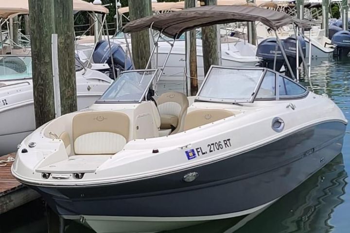 a boat parked at a dock